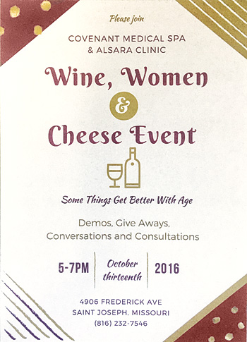 Wine Women Cheese Event