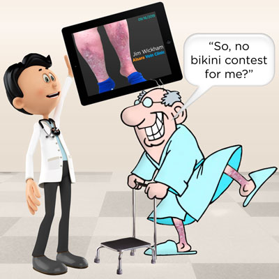 happy old man cartoon 2