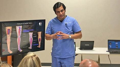 dr gupta vein education session