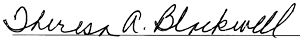 blackwell theresa
